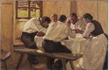 albin-egger-lienz-mittagessen-1910-wien-leopold-museum